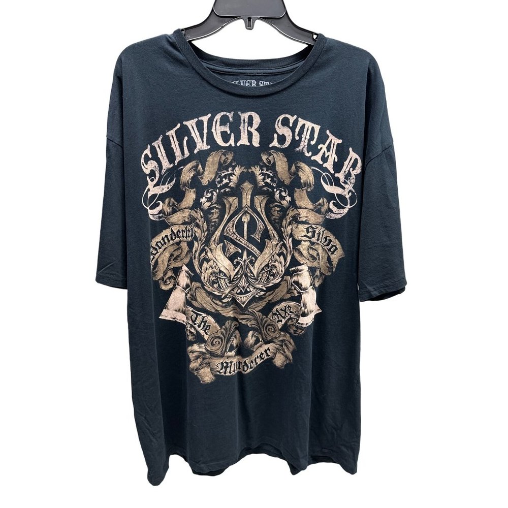 Wanderlei Silva Silver Star UFC Walk Out Shirt XXL
